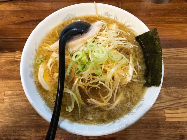 「ネギらーめん  味噌」@らーめん三水の写真