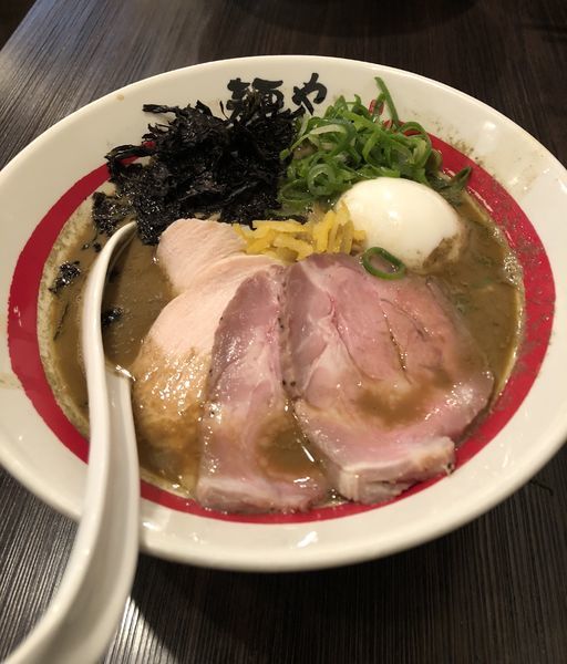 「[限定]  濃厚牡蠣そば ￥1000 他」@麺や でこの写真