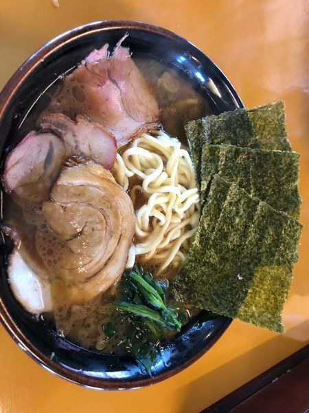 「家系ラーメン」@横浜家系ラーメン 無さぼり家の写真