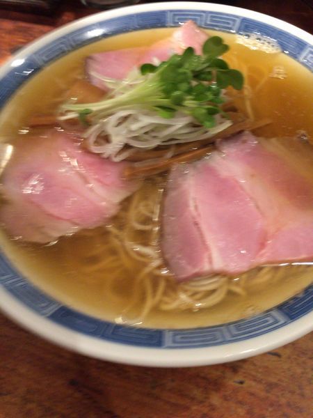 「煮干しそば 780円」@中華そば しば田の写真