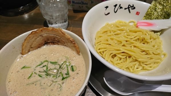 「川越醤油つけそば(850円)」@川越らーめん こひやの写真