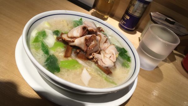 「バラそば塩 背脂」@バラそば屋 町田店の写真