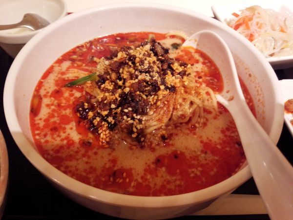 「汁あり担々麺」@錦里の写真