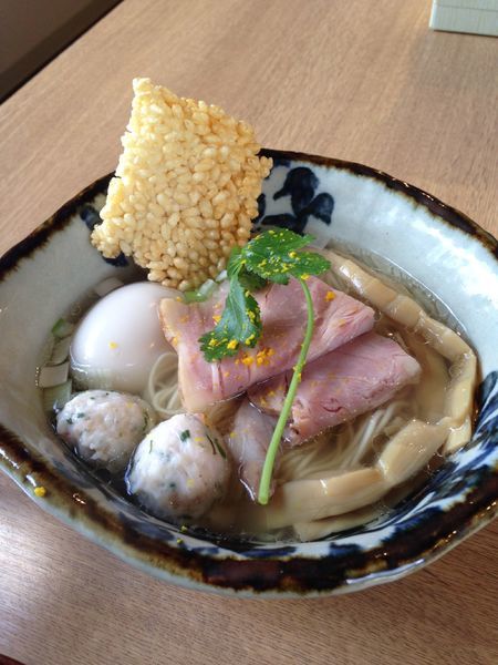 「特製ゆず塩そば」@麺屋 椿丸の写真