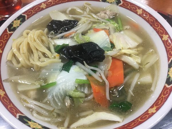 「タンメン700円」@ファミリーレストラン 富士食堂の写真