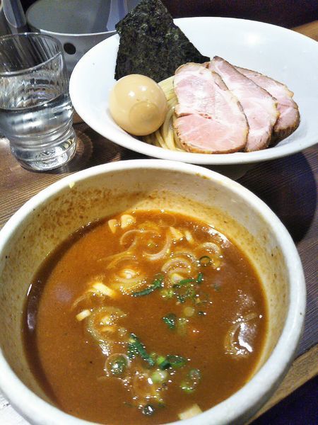 「特製伊勢海老つけ麺 1100円」@つけ麺 一燈の写真
