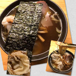 わんたんめん (麺3分の1・わんたん3個) 他