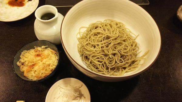 「冷たぬきそば」@十割蕎麦みかあさの写真
