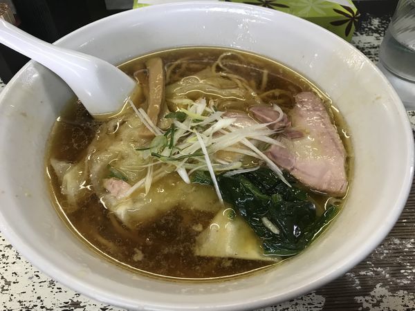 「ワンタンメン 700円」@手打 焔の写真