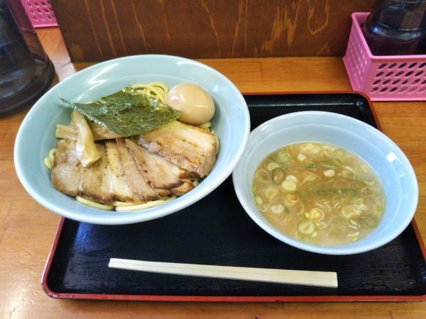 「味玉チャーシューつけ麺」@BAKUTEN 麦天の写真