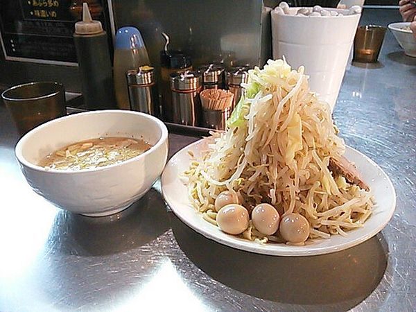 「つけ麺＋うずら煮玉子」@らーめん大 大久保店の写真