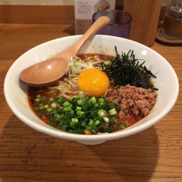 「鷄ポタンタンメン 辛め」@鶏ポタラーメン THANK 大門店の写真