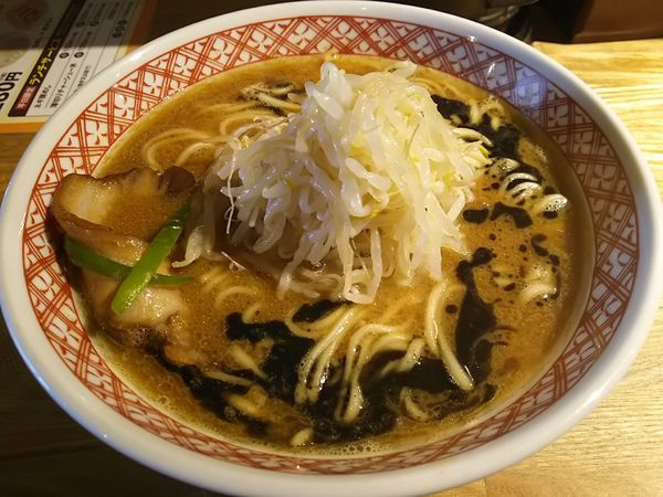 「【限定】牡蠣煮干し味噌拉麺　： 辛味なし　（大盛り：㋚券）」@麺肴 ひづきの写真