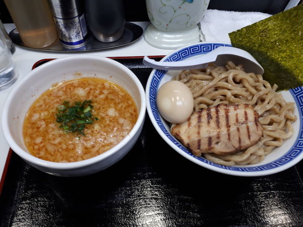 「味玉つけ麺(背油)」@らーめん 凌駕の写真