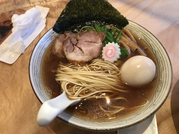 「だしそば【しょうゆ】」@だし・麺 未蕾の写真