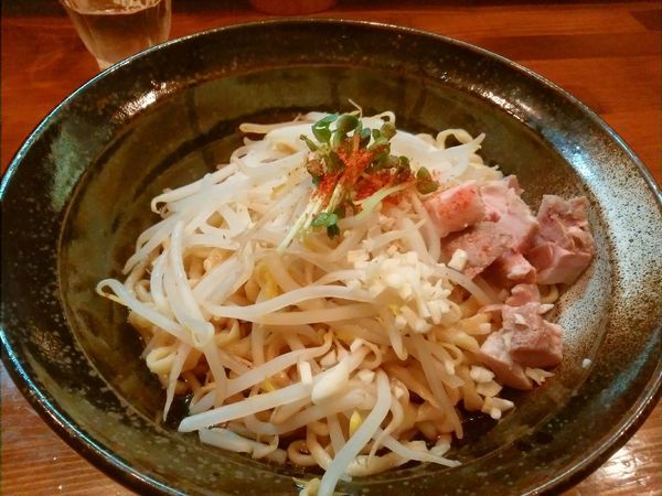 「ブタノマゼソバ 大盛」@つけめん かねかつの写真