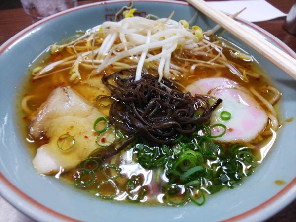 「ニンニクラーメン」@ラーメン専門 川崎 本店の写真