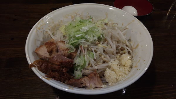「醤油・油そば」@ちばから 渋谷道玄坂店の写真