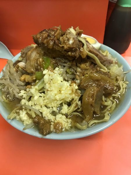 「富士丸ラーメン   ニンニク ちょいアブラ」@ラーメン富士丸 神谷本店の写真