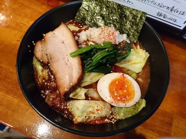 「特濃いなスタ950円」@麺家いなほの写真