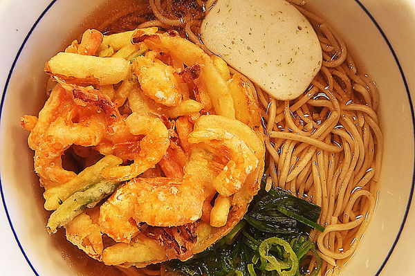 「海老かきあげそば(並)」@なか卯 せんげん台店の写真