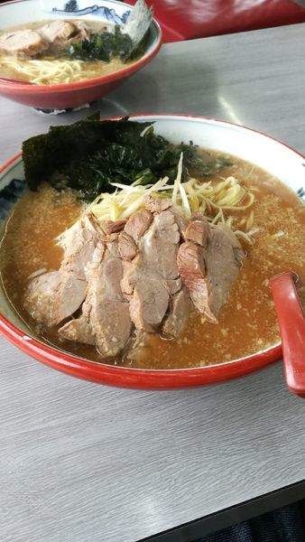 「ネギミソチャーシュー中盛」@ラーメンショップ 122号騎西店の写真
