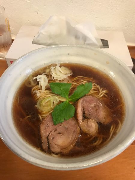 「合鴨中華麺」@麺屋下心の写真
