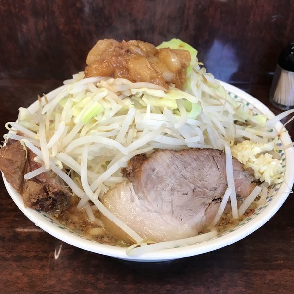 「小ラーメン（￥700）＋つけ味ラーメン（￥150）」@ラーメン二郎 めじろ台店の写真