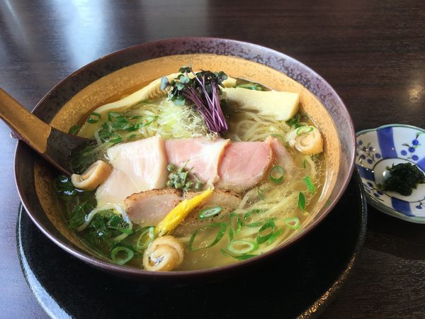 「白だし鶏そば」@麺LABOひろの写真