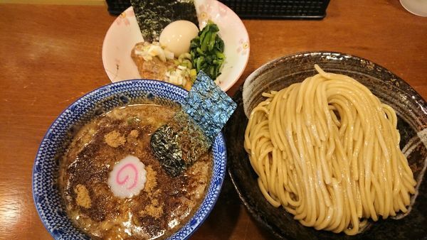 「全部のせ特製つけ麺(1000円)+大盛(100円)」@つけめん 桜の如くの写真