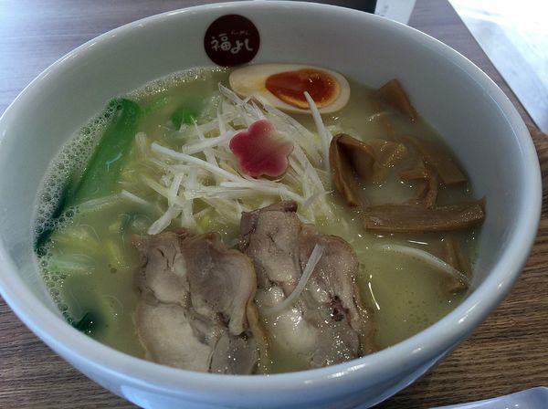 「鷄白湯麺（680円）」@らーめん 福よしの写真