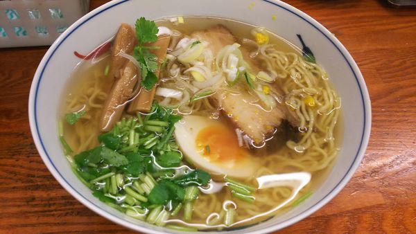 「和風柚子柳麺 730円」@麺屋ひょっとこの写真