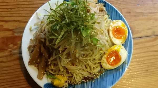 「冬の冷やし中華+特盛り」@角ふじ 心麺の写真