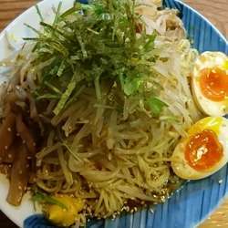 冬の冷やし中華+特盛り