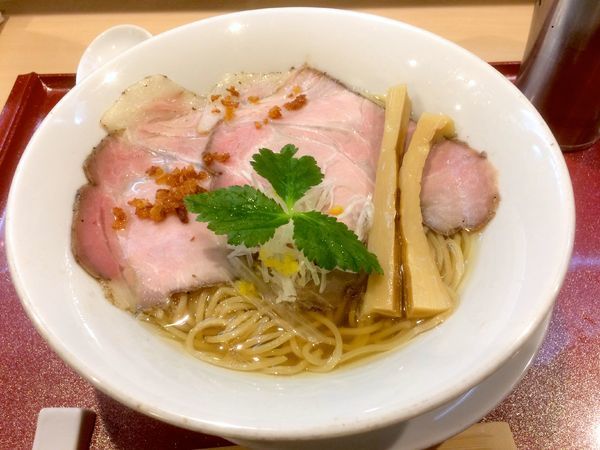 「金色貝そば（780円）」@燃えよ麺助の写真