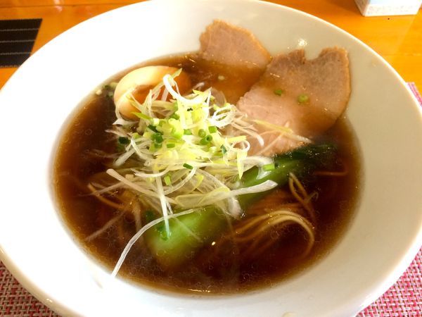 「焼きガラ汁そば醤油（780円）」@汁そば といろの写真