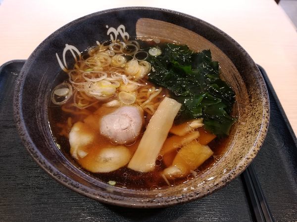 「中華そば(並盛)390円」@ゆで太郎 前橋朝日町店の写真