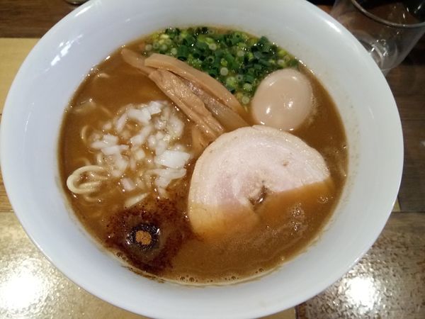 「あじ玉らーめん800円」@らーめん 佳の写真