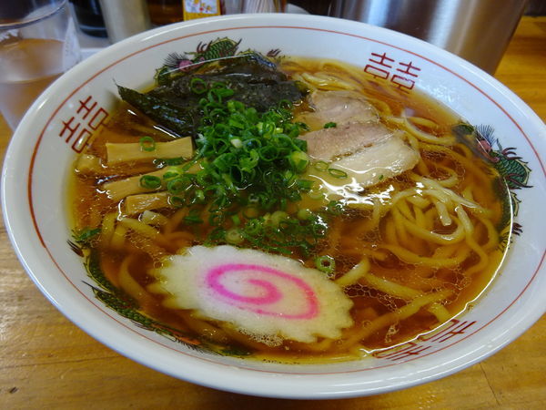 「手打ちラーメン700円+大盛100円」@ラーメン 田島の写真