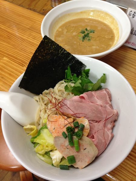 「【限定】あんこうみそつけめん」@中華そば よしかわの写真