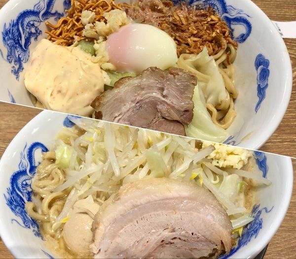 「まぜそば並¥780/味玉ラーメン¥780」@ジャンクガレッジ 狭山店の写真