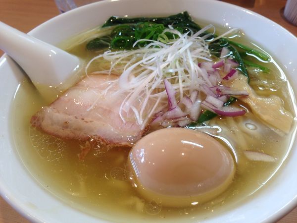 「味玉塩ラーメン」@支那蕎麦屋 藤花の写真