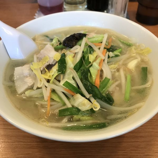 「野菜タン麺（￥600）」@中国飯店 樂宴 矢口渡店の写真