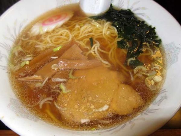 「ラーメン　500円」@大釜 本店の写真