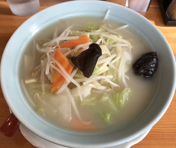 「湯麵（￥680）」@美味館の写真