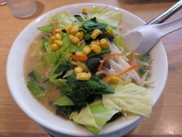 「青菜たっぷり野菜ちゃんぽん:830円+消費税」@丸源ラーメン 南流山店の写真