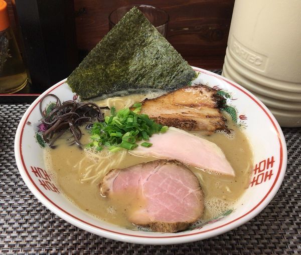 「秋刀魚節と煮干と鶏白湯みそ(限定)＋ごはん」@麺や 睡蓮の写真
