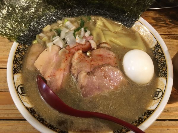 「特製すごい煮干ラーメン1200円」@すごい煮干ラーメン凪 新宿ゴールデン街店 本館の写真