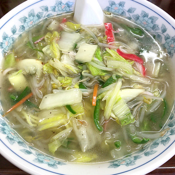 「ちゃんぽん　650円」@ぎょうざの笑平 睦店の写真