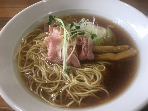 「地鶏中華そば780円」@三代目 むじゃきの写真